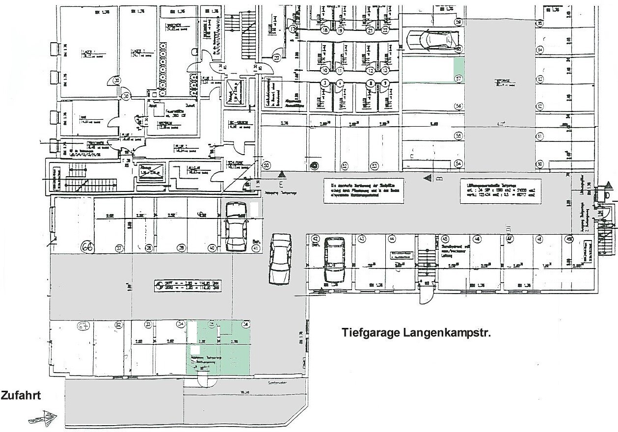 Grundriss KG + Tiefgarage