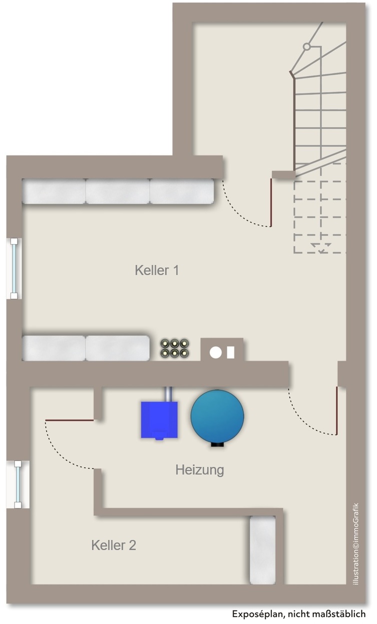 Grundriss Kellergeschoss