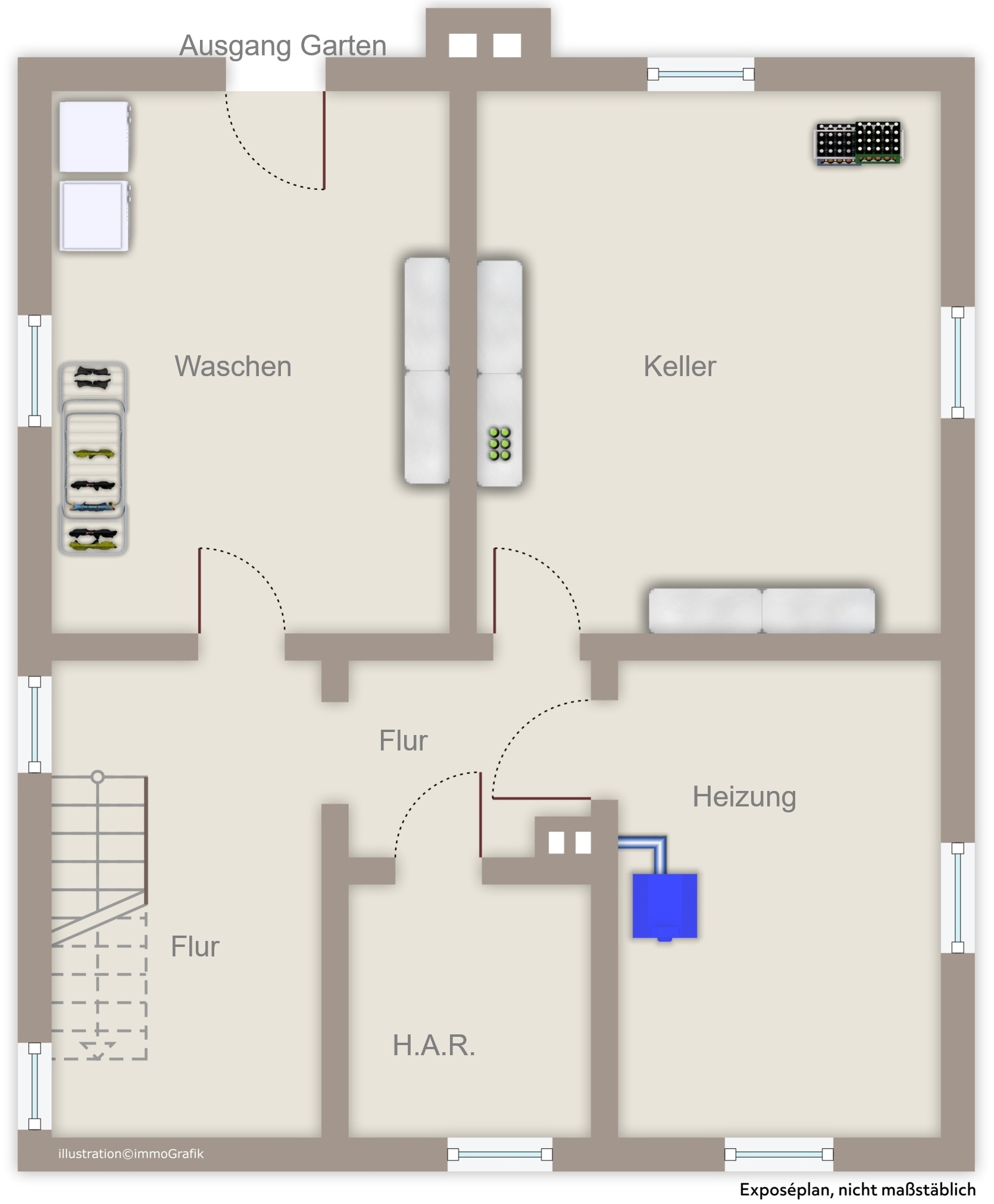 Grundriss Kellergeschoss