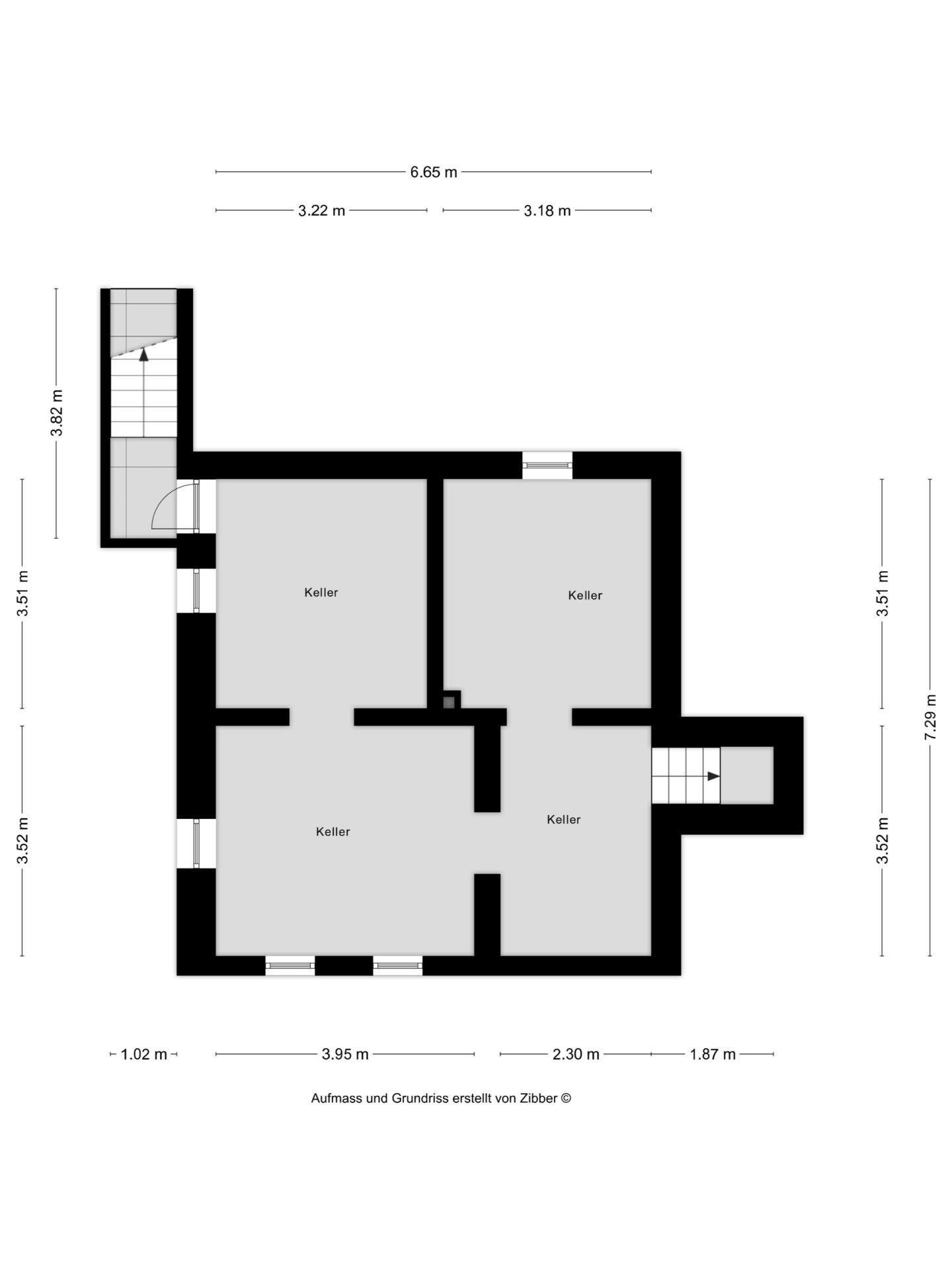 Grundriss Kellergeschoss