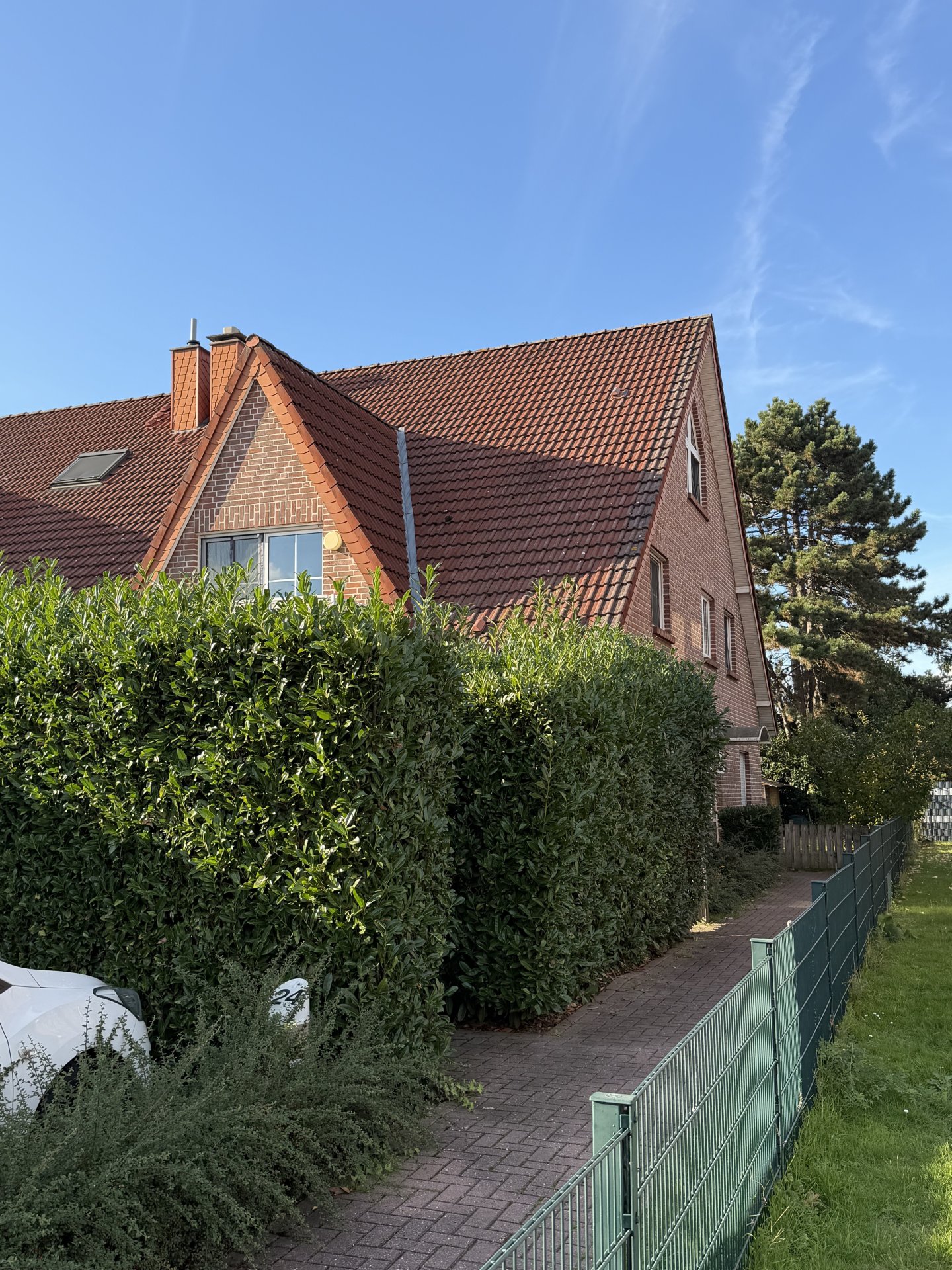 Stellplatz vor dem Haus