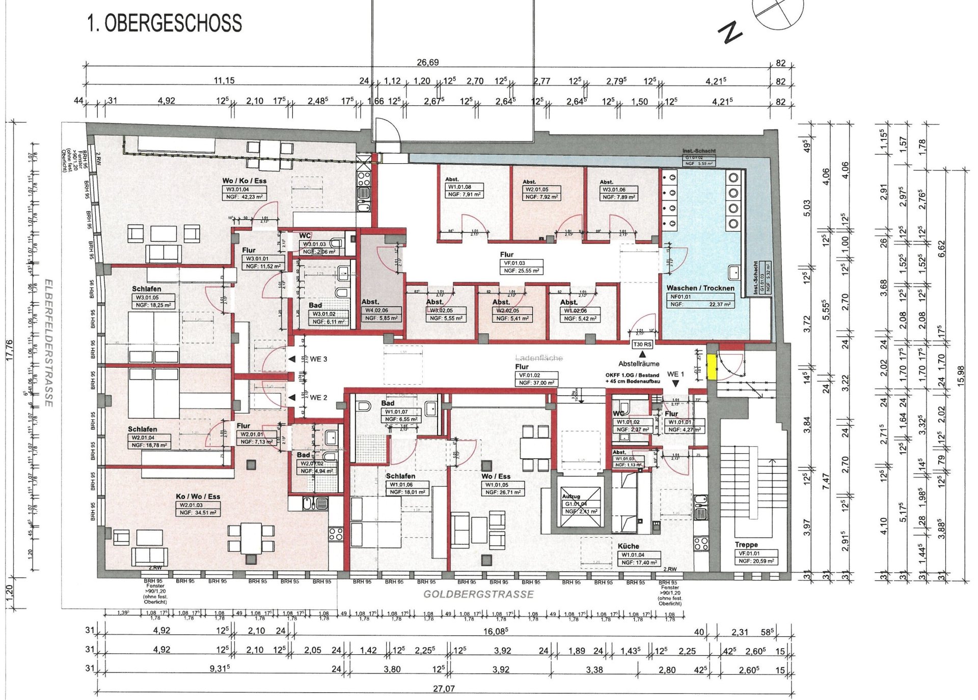 Grundriss 1.OG