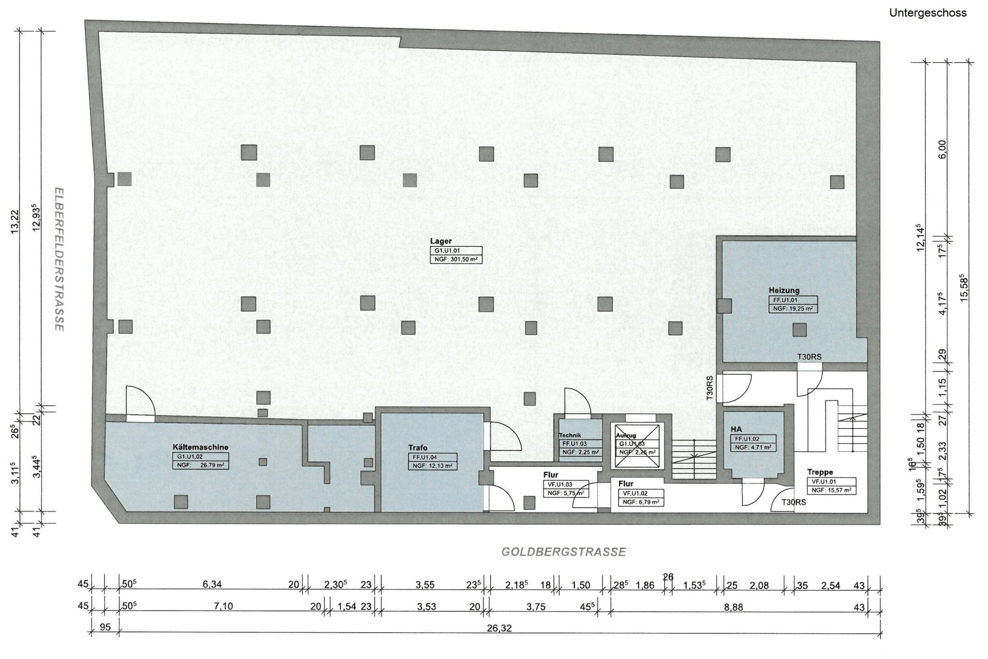 Grundriss UG