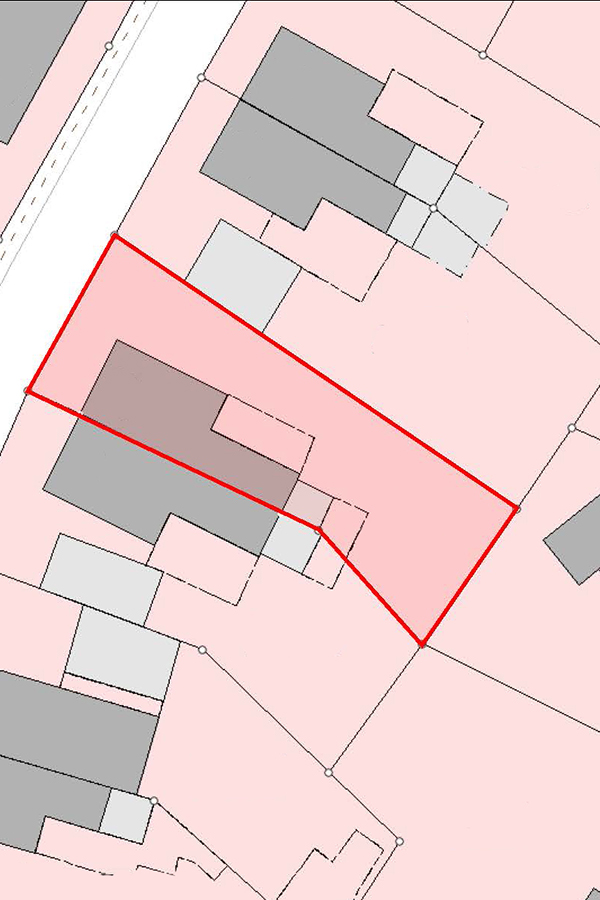 Grundstücksplan